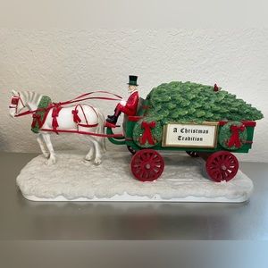 The Trail of Painted Ponies: “A Christmas Tradition” collectible horse figurine